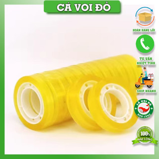 Băng dính trong nhỏ , siêu dính , dùng trong văn phòng