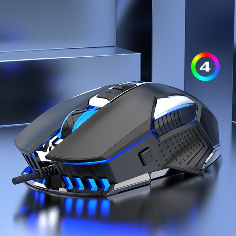 Chuột LED RGB 6400 DPI Gaming Mouse X200
