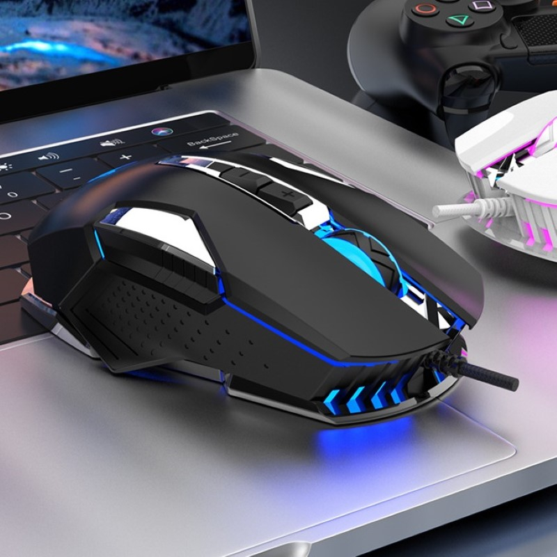 Chuột LED RGB 6400 DPI Gaming Mouse X200