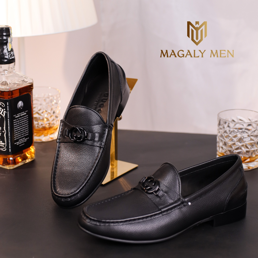 Giày da Loafer nam Gucci LF20 Da bò cao cấp