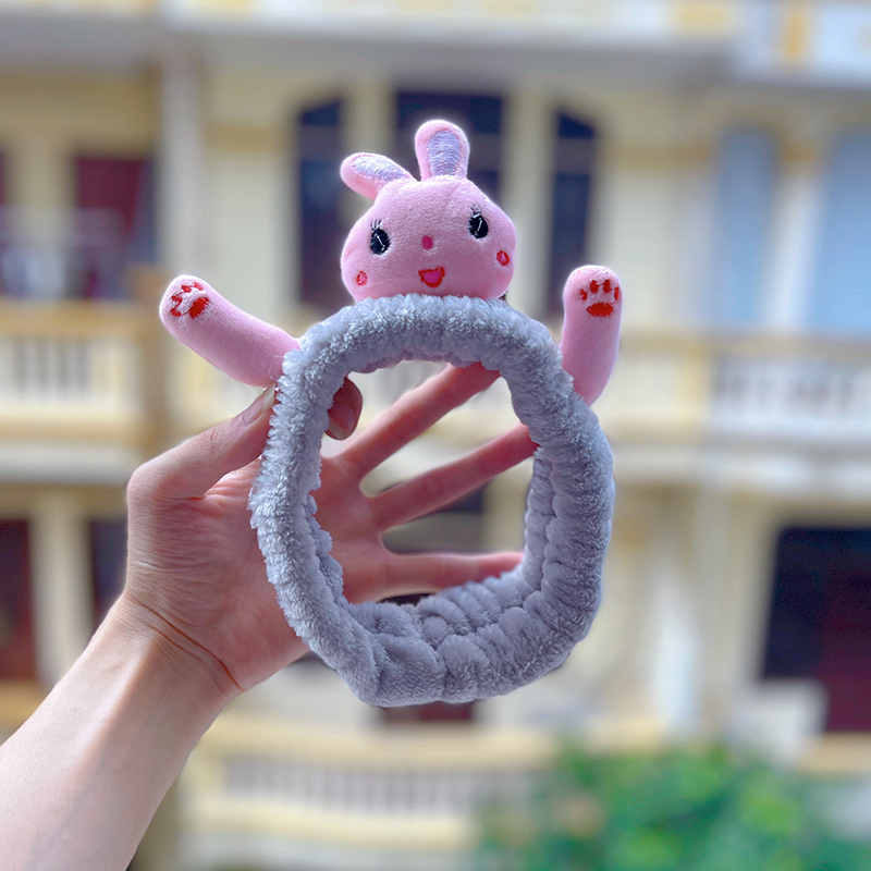 Băng đô rửa mặt phong cách hàn quốc nhiều màu đơn giản mới