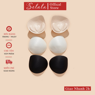 Miếng Mút Độn Selala Ôm Nâng 4cm Mềm Mịn Hình Giọt Nước  2 Miếng  PK27