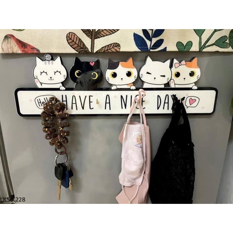 Thanh Móc Treo Tường Chữ HAVE A NICE DAY