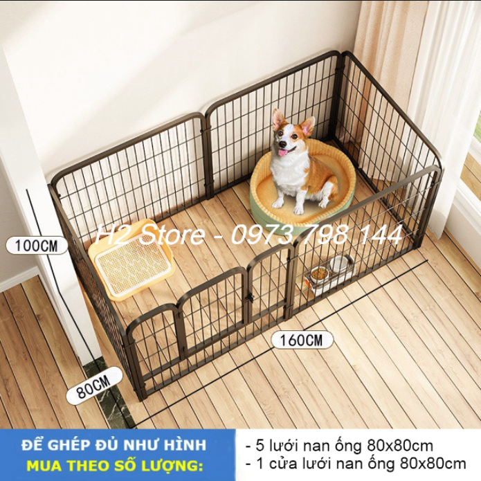 Bán lẻ tấm ghép size đại cho chó lớn kích thước 80*80cm  - H2 Store