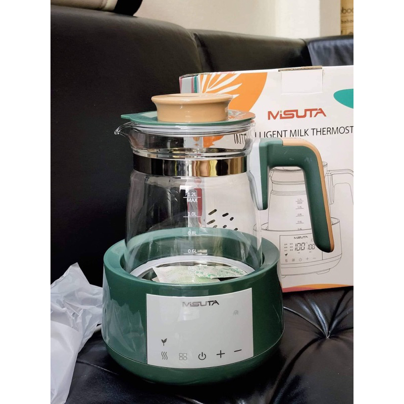 (BH 18 tháng) Máy hâm nước pha sữa Misuta giữ nhiệt cho bé - Bình đun nước pha sữa pha trà cà phê gia đình model SR-1623 | BigBuy360 - bigbuy360.vn