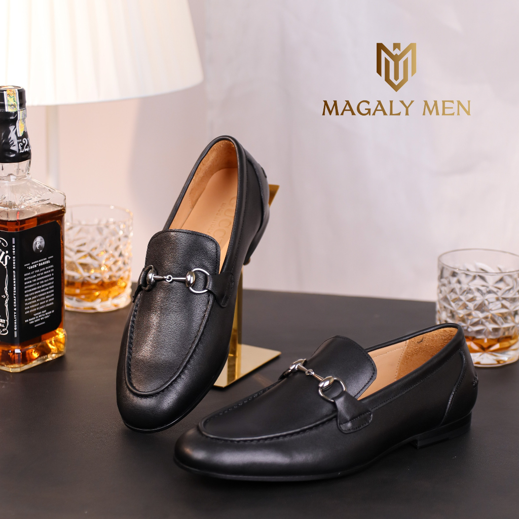 Giày da Loafer nam Gucci LF04 Da bò cao cấp