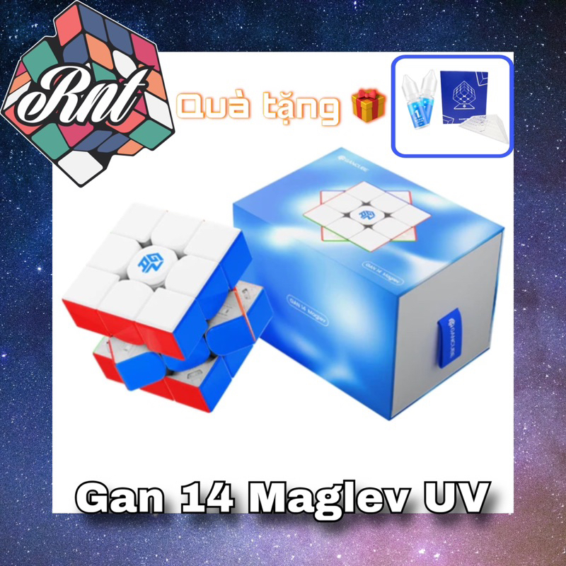 Rubik Gan 14 Maglev UV / Fosted Chính hãng Gan cao cấp