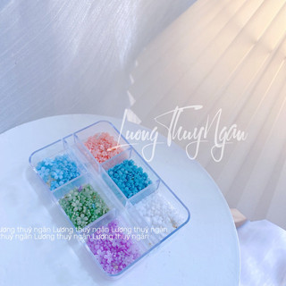 Khay Charm Hoa Nhí Mix Màu Dùng Trang Trí Móng Cực Xinh
