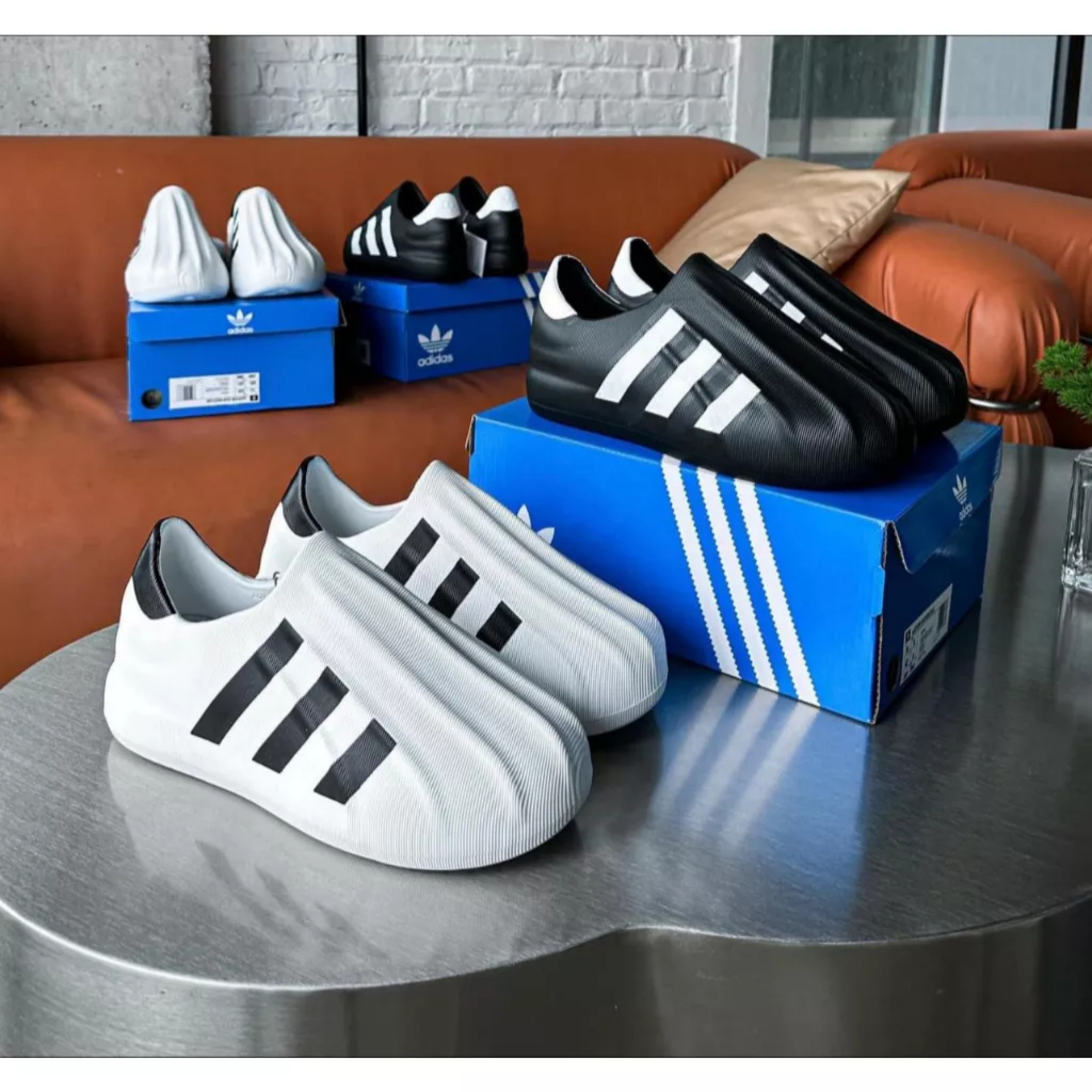 Giày Adidas Adifom Superstar Core Black White, Giày Sneaker sò adifom đen trắng cao cấp nam nữ