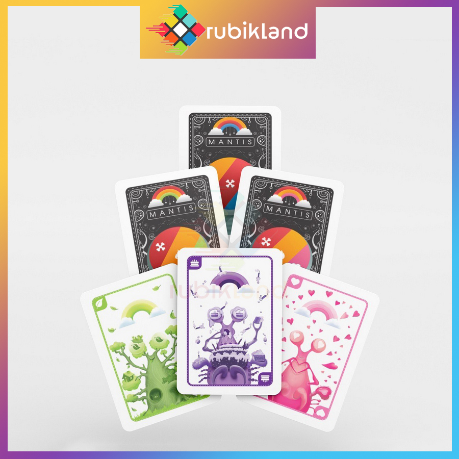 Bộ Bài Mantis Boardgame Thu Thập Và Tranh Giành Thẻ Bài Màu Sắc Gay Cấn Đồ Chơi Trí Tuệ Xả Stress Nhóm Bạn Board Game