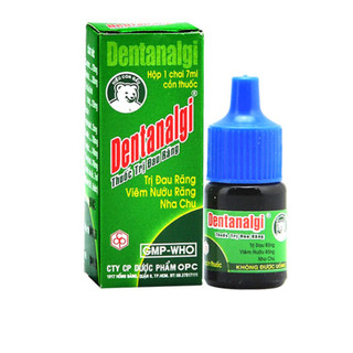 Nước chấm răng ngừa sâu răng hỗ trợ vấn đề về răng miệng dentanalgi opc 7ml