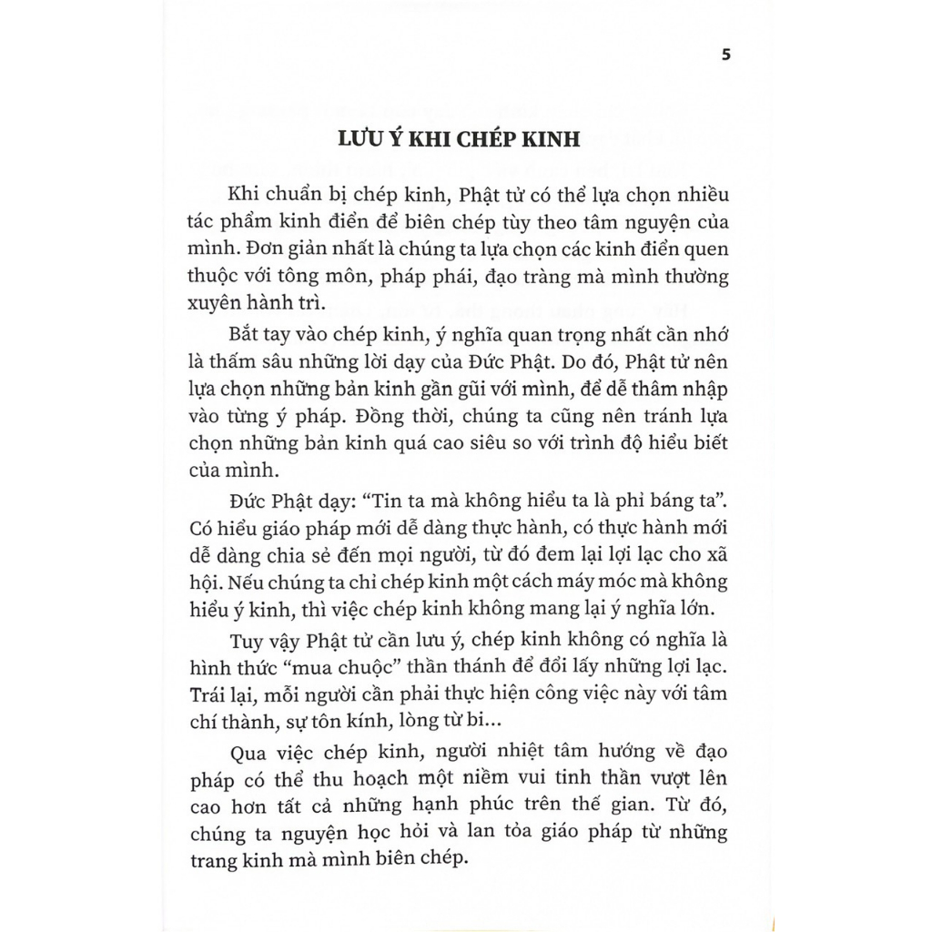 Sách - Tập chép Kinh