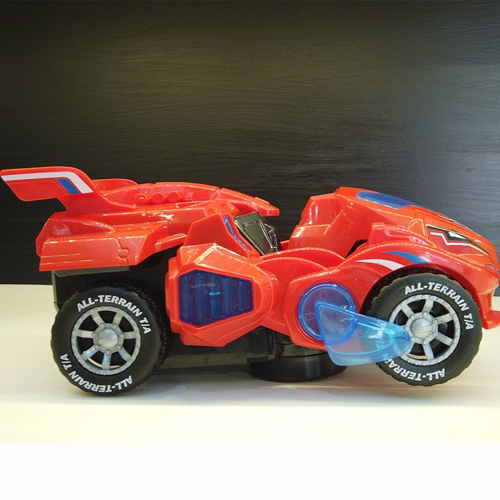 Xe khủng long biến hình  có đèn và phát nhạc