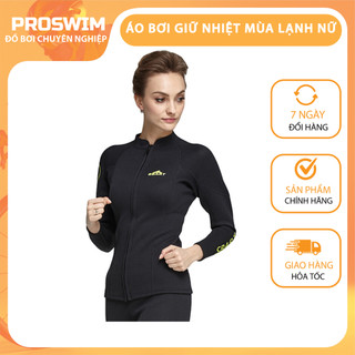 Đồ bơi giữ nhiệt nữ chính hãng sbart giữ ấm dày 2mm cho bơi mùa đông hoặc trời lạnh bơi ngoài trời chèo thuyền lướt ván