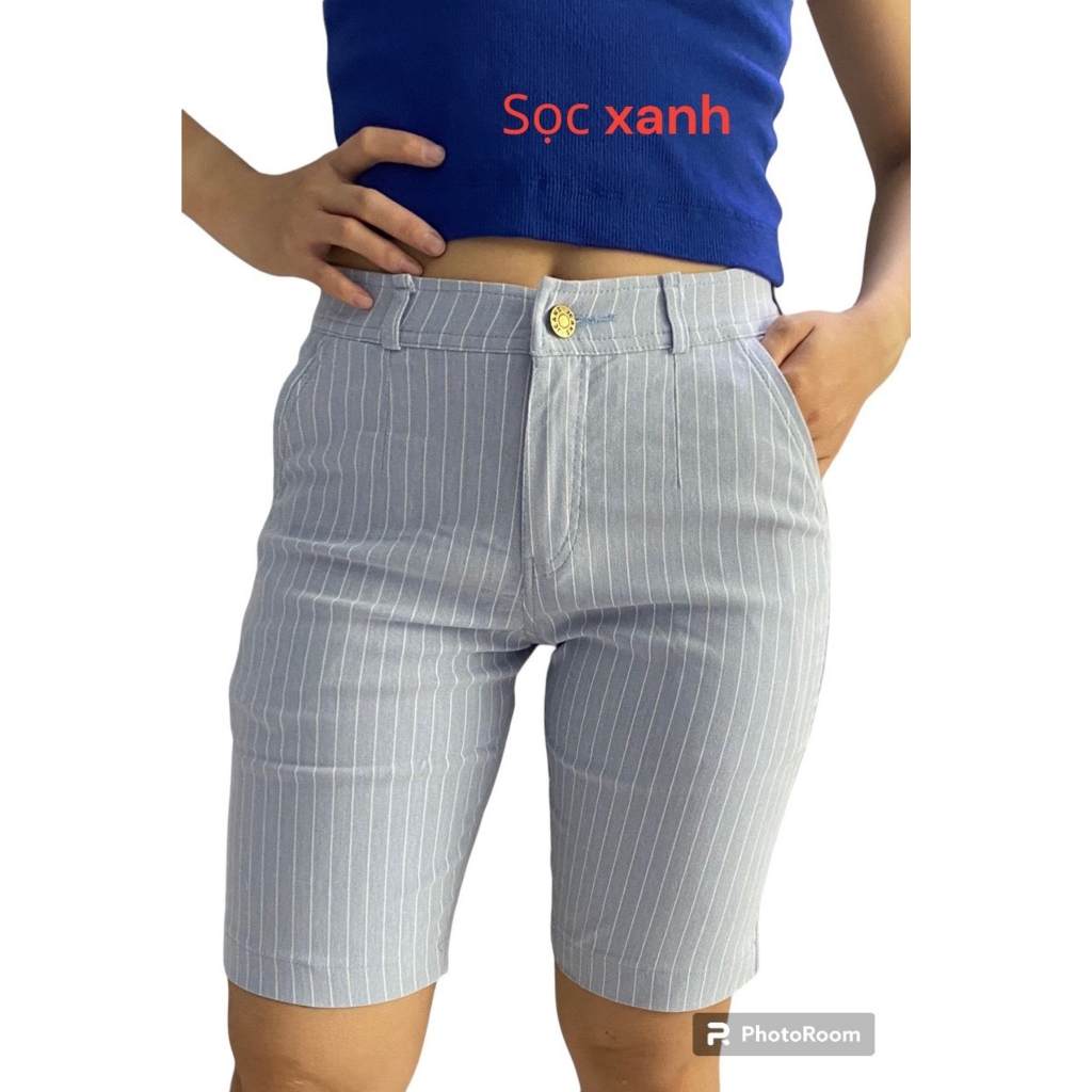 Quần lửng kaki co giãn tốt size 40kg - 80kg, quần ngang gối nhiều màu