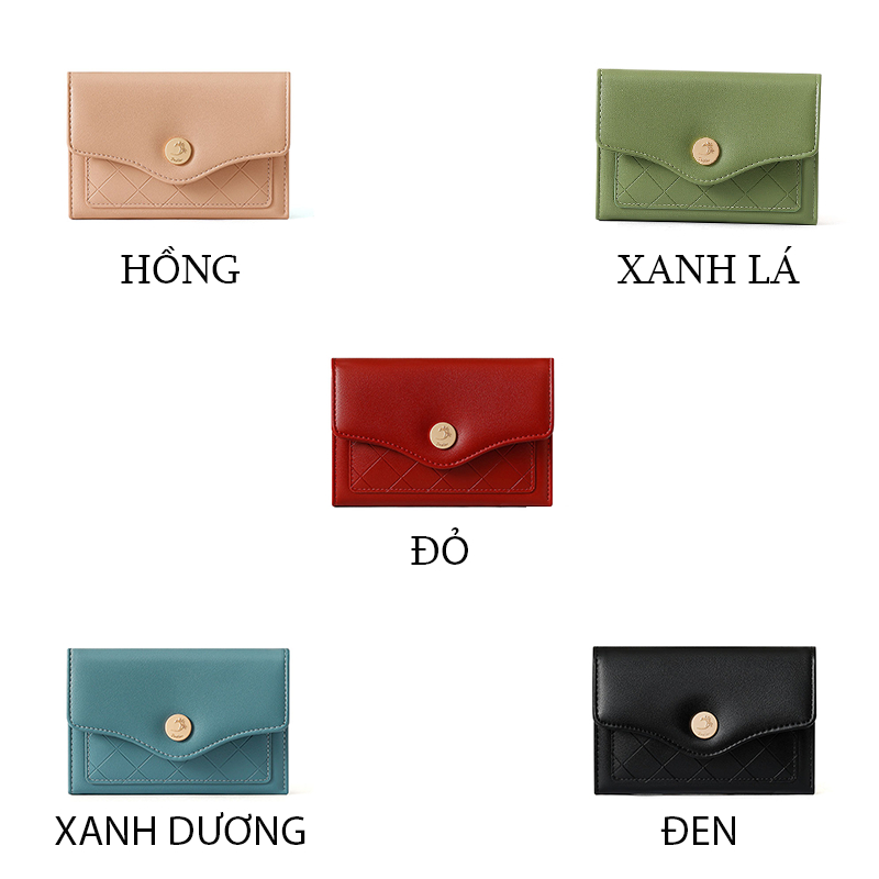 Ví Nữ Ngắn Bỏ Túi Chính Hãng TAOMICMIC Thiết Kế Trẻ Trung Nhiều Ngăn Đựng TM26-MOZUNO