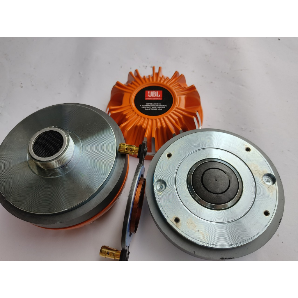 GIÁ 1 CHIẾC. CỦ LOA TRÉP KÈN 450 JBL NẮP NHÔM CAM REN XOÁY 3.4mm - LOA TREBLE 450 - LOA SIÊU TRÉP