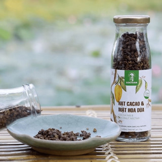 Hạt Cacao & Mật Hoa Dừa SOKFARM (Cocoa NIB & Coconut Nectar) Plant-based