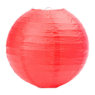 Đèn lồng giấy lụa tròn 40cm/30cm/25cm/20cm