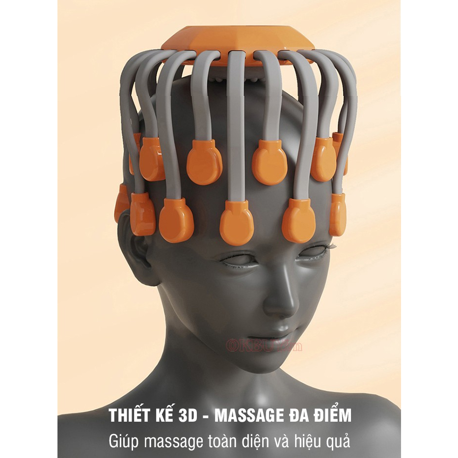 Máy massage đầu bạch tuộc 20 chân Nikio NK-113 - Công nghệ NHẬT BẢN | OKbuy