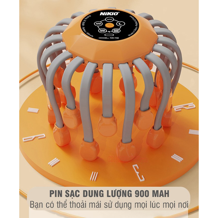 Máy massage đầu bạch tuộc 20 chân Nikio NK-113 - Công nghệ NHẬT BẢN | OKbuy