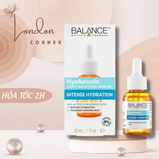 Serum cấp nước dưỡng ẩm Balance Hyaluronic Deep Moisture 30ml, hàng chính hãng - có tẹm phụ