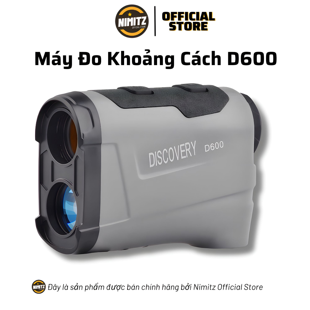 Ống Nhòm Đo Khoảng Cách Discovery D600 | Đo Chuẩn 600m | Tặng Kèm Pin/Sạc CR2 | Hàng Chính Hãng