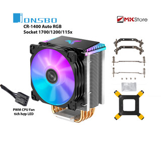 Bộ tản nhiệt CPU Jonsbo CR1400 | Kết nối 4 pin PWM Auto RGB MKStore