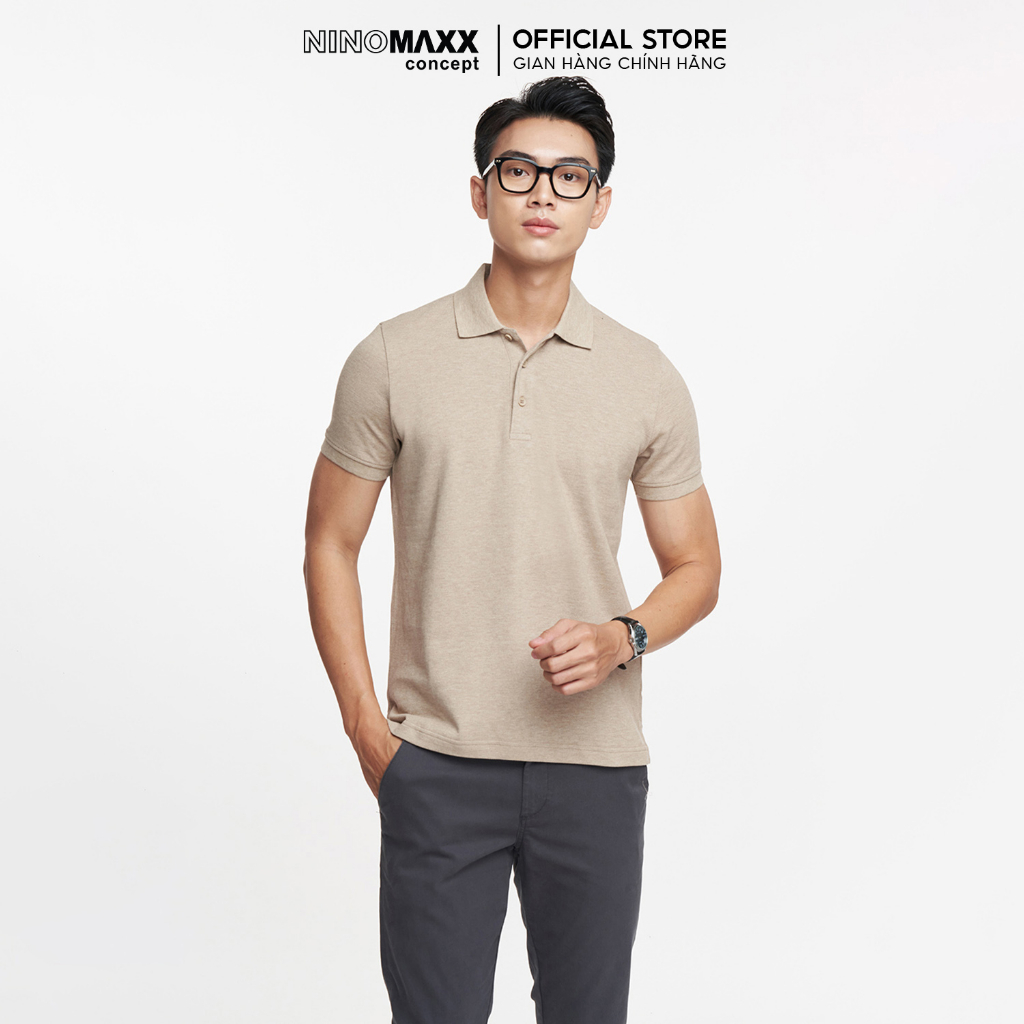 Premium Polo - Áo Polo Melange Cotton co giãn thấm hút tốt nhiều màu 2212013