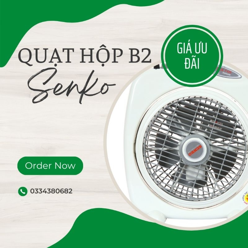 Quạt hộp Senko BD230 Chính Hãng