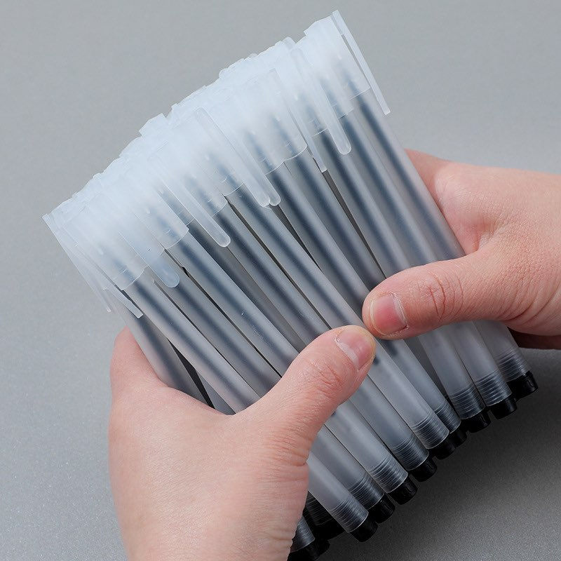 Set 20 cây bút mực gel nhanh khô ngòi kim 0.5mm dùng để ghi chép