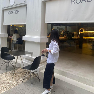 Áo Sơ Mi Trắng Dài Freesize Délice