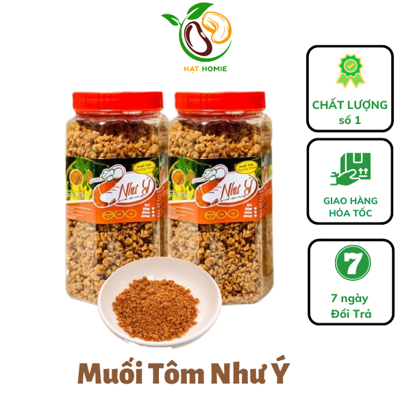 Muối Tôm Như Ý siêu ngon, ăn là nghiền Chính Hãng