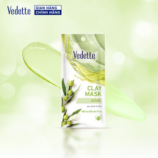 Mặt nạ đất sét olive 12g vedette - thanh lọc & giảm căng thẳng
