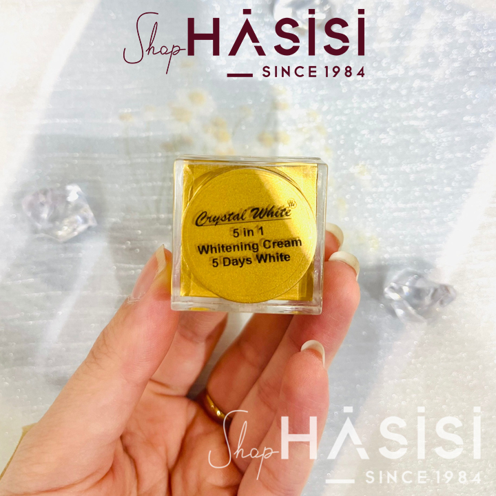Kem Dưỡng Trắng CRYSTAL WHITE - 5in1 Whitening Cream 5 Days White