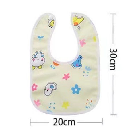 Yếm xô muslin 4 lớp cho bé trai gái, yếm ăn dặm cho bé