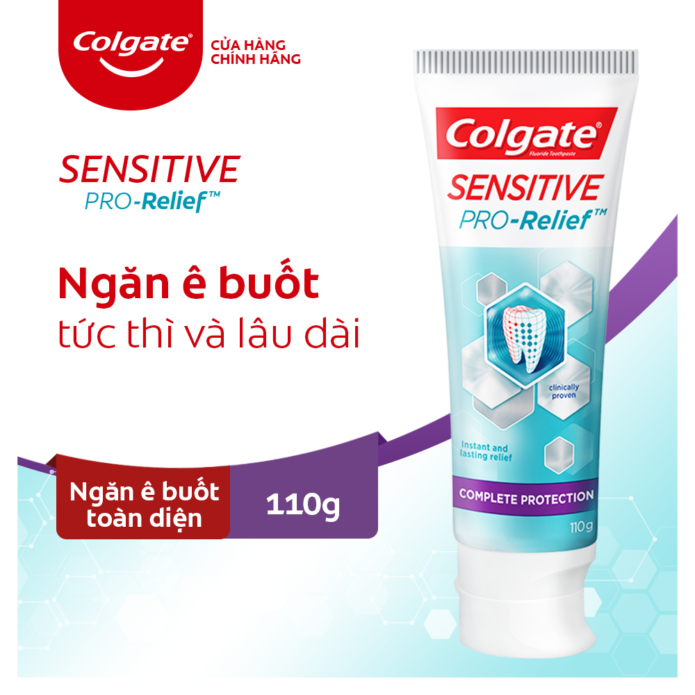 [HB Gift] Kem Đánh Răng Colgate Sensitive ngăn ngừa ê buốt toàn diện 110g