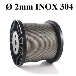 Cáp inox 304 2mm - cáp thép hà nội