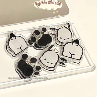 Kẹp giấy mini hình cún pochacco