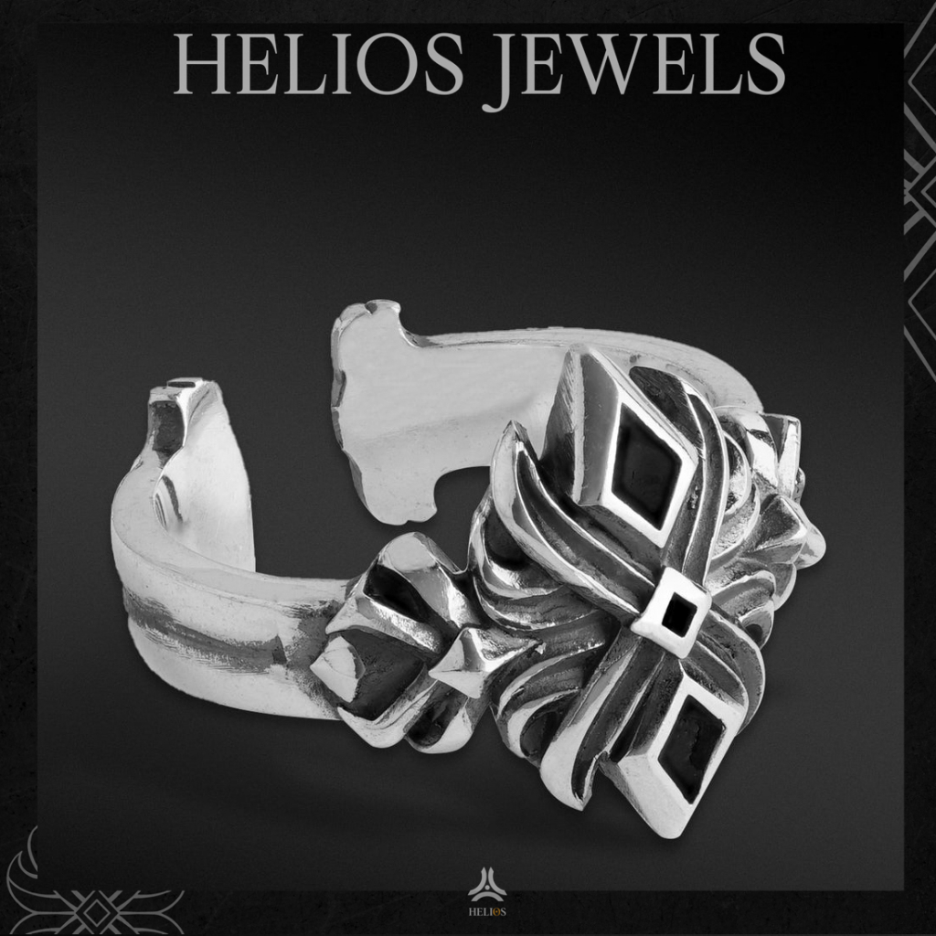Nhẫn bạc nam, nữ HeliSilver Helios Lotusgot Helios Original S925