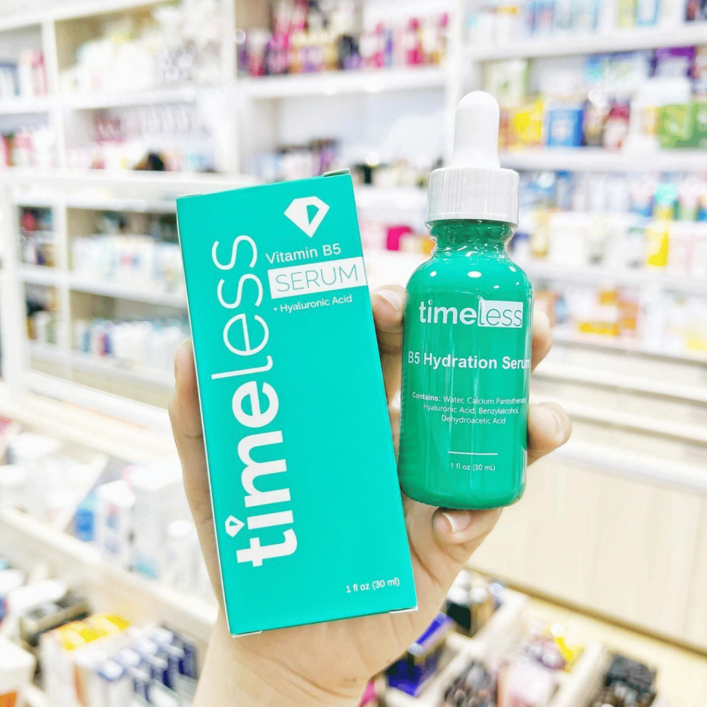 Tinh Chất Cấp Nước, Phục Hồi Da Timeless Vitamin B5 Hyaluronic Acid - 30ml