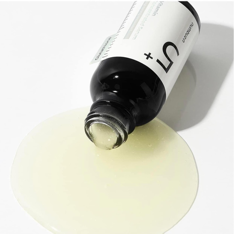 Tinh Chất Làm Dịu, Dưỡng Sáng Numbuzin No.5+ Vitamin Concentrated Serum 30ml