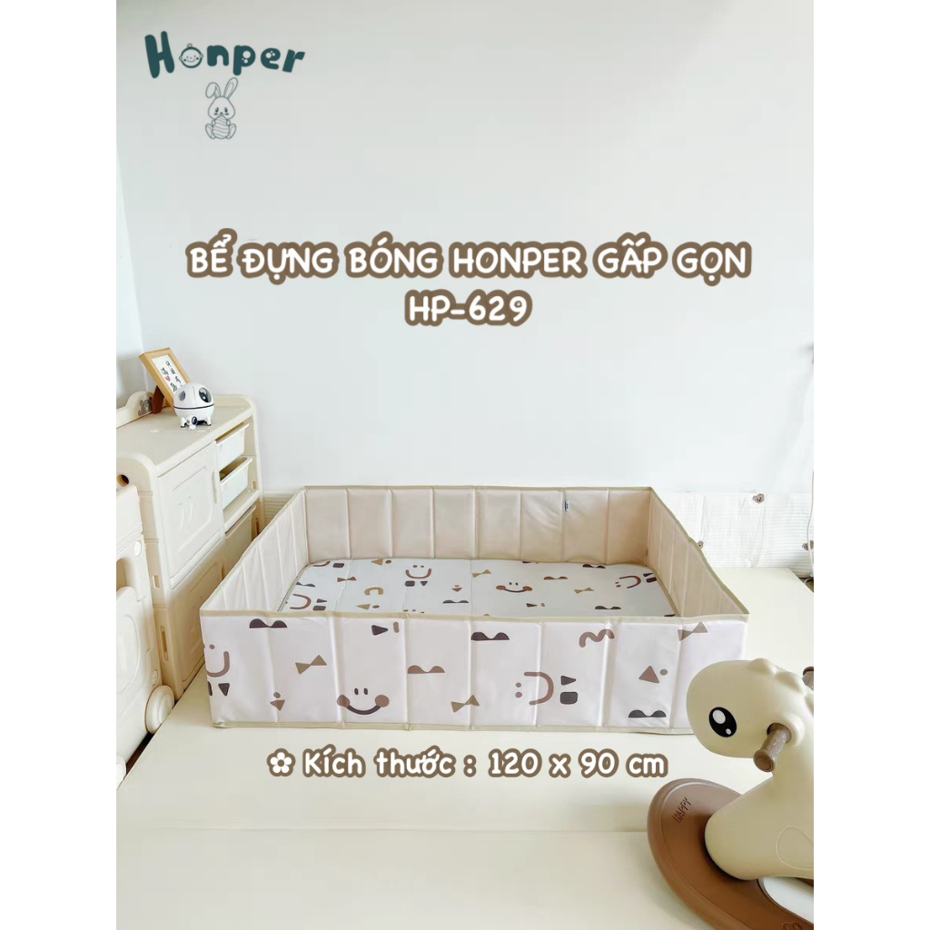Bể đựng bóng HONPER gấp gọn phân phối chính hãng Bonbon Mart