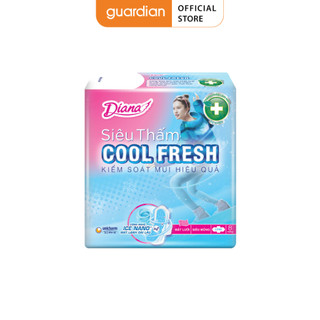 Băng Vệ Sinh Siêu Thấm Cool Fresh Có Cánh Diana 8 miếng