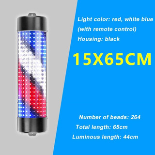 Đèn led trang trí Barber Pole Light, Hair Salon Logo