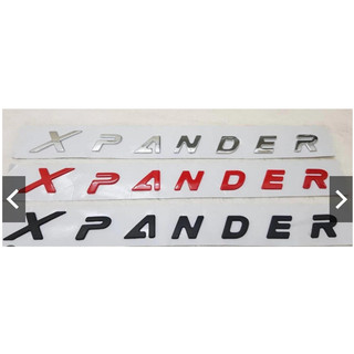 Chữ nổi Xpander được dán phía trên Capo xe Mitsubishi Xpander
