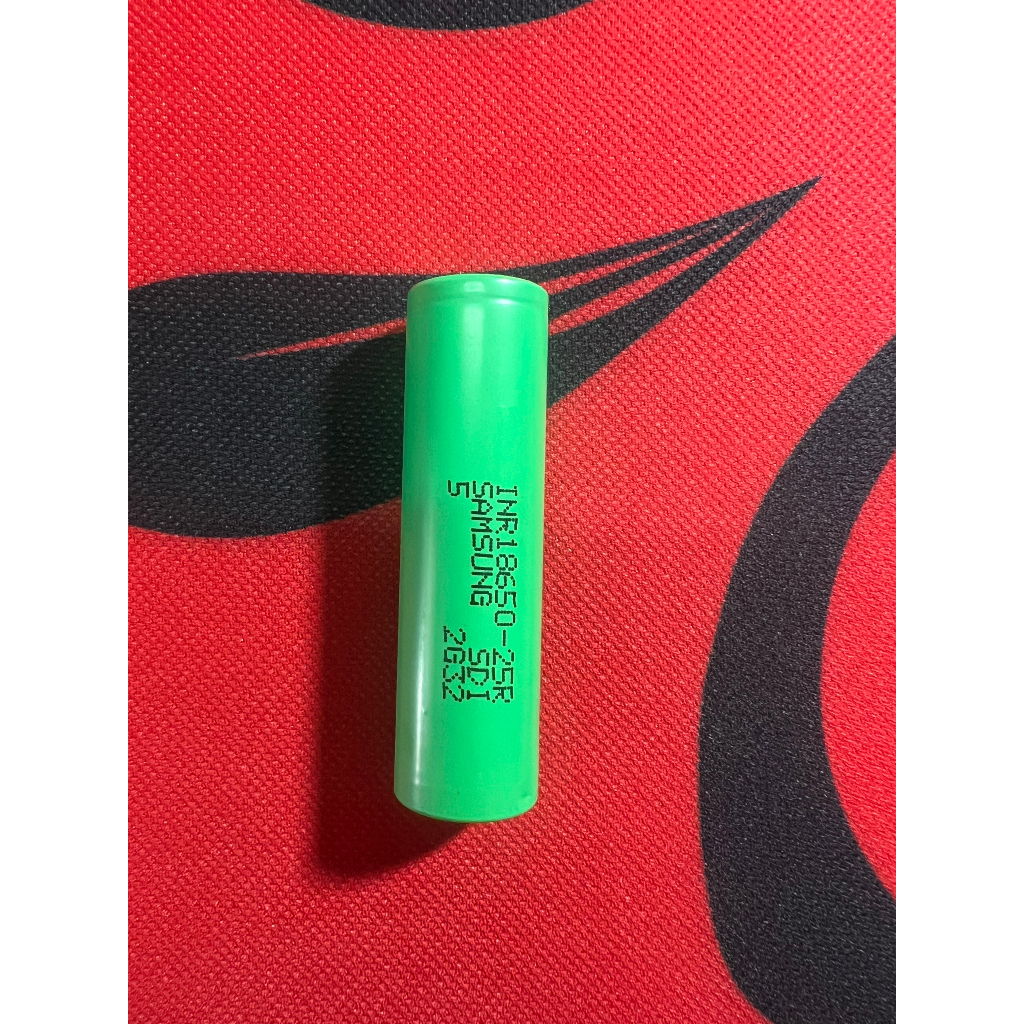 Cell Pin 18650 Samsung 25R dung lượng 2500-3000mAh xả 20A nội trở 11 - 12 hàng mới cam kết không tháo khối