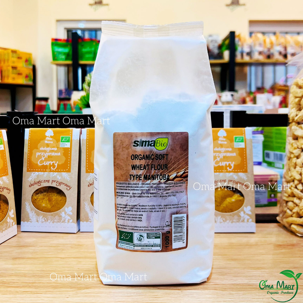 Bột mì số 13 Manitoba hữu cơ Sima Bio - Ý