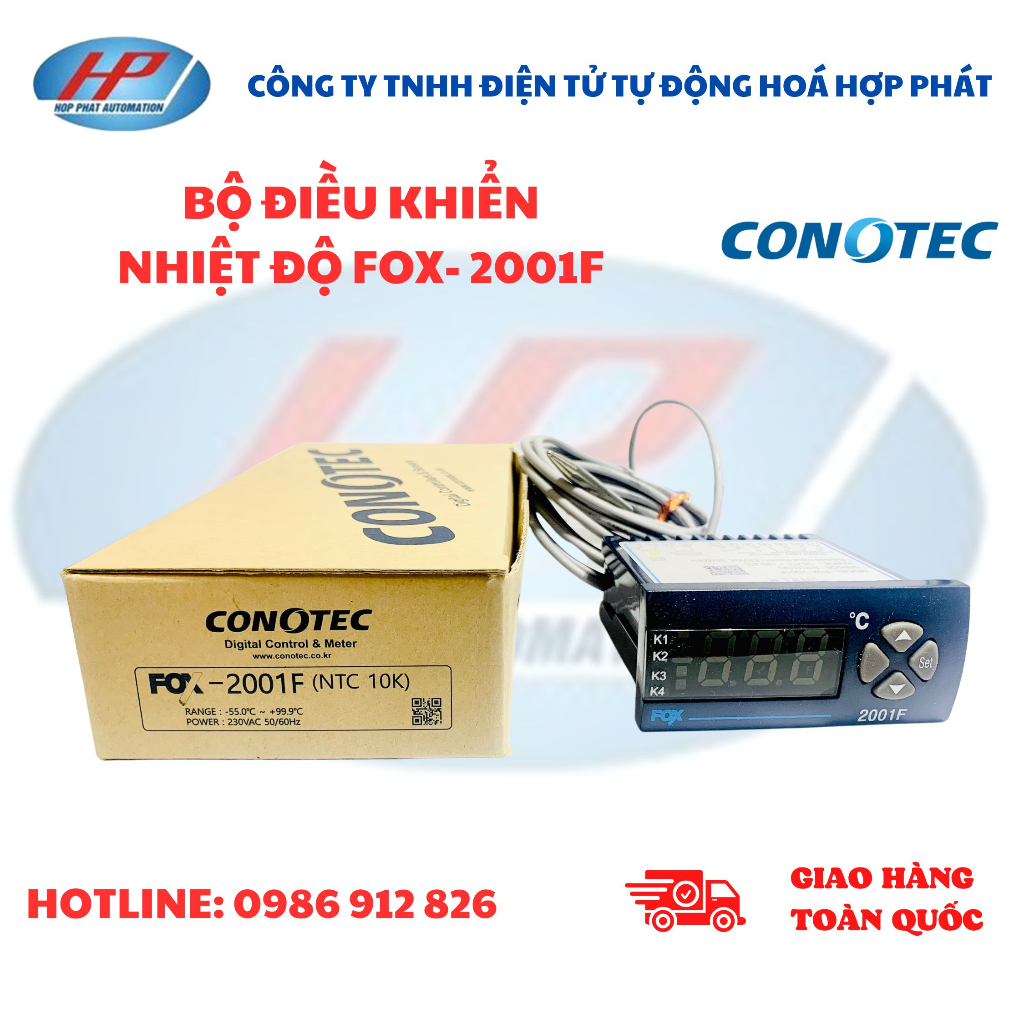 Bộ điều khiển nhiệt độ FOX-2001F