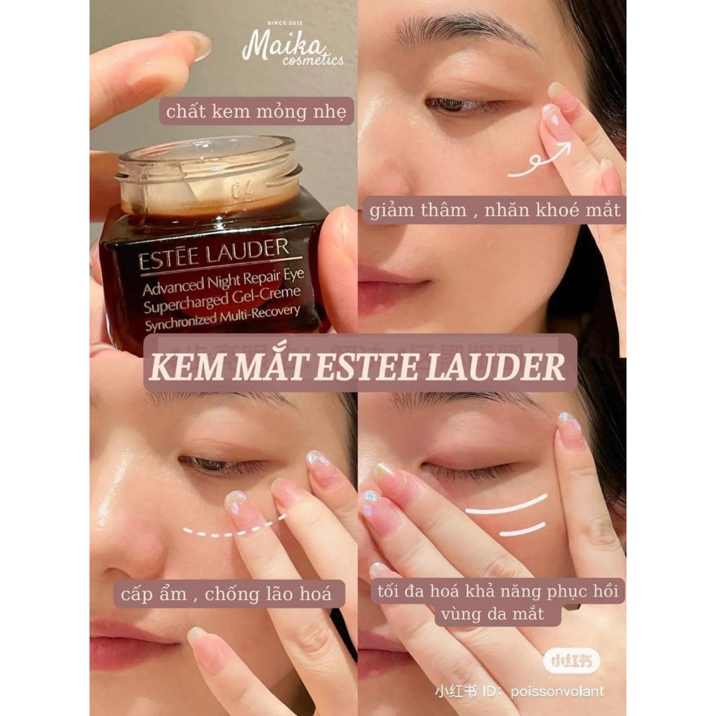 [Mẫu mới] Kem Mắt ESTEE LAUDER Giảm Thâm Quầng Nếp Nhăn Bọng Mắt Tái Tạo Phục Hồi Da Vùng Mắt 15ml